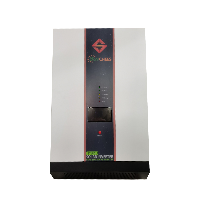 High quality MPPT 6KW solar inverter built in MPPT solar controller with 100A