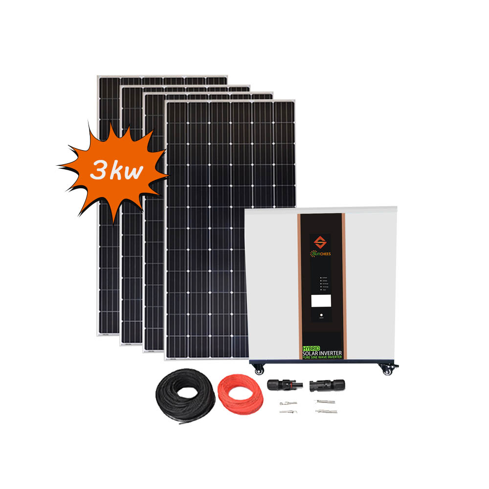 3000 Watt  All In One Solar Mounting Solar Panel System