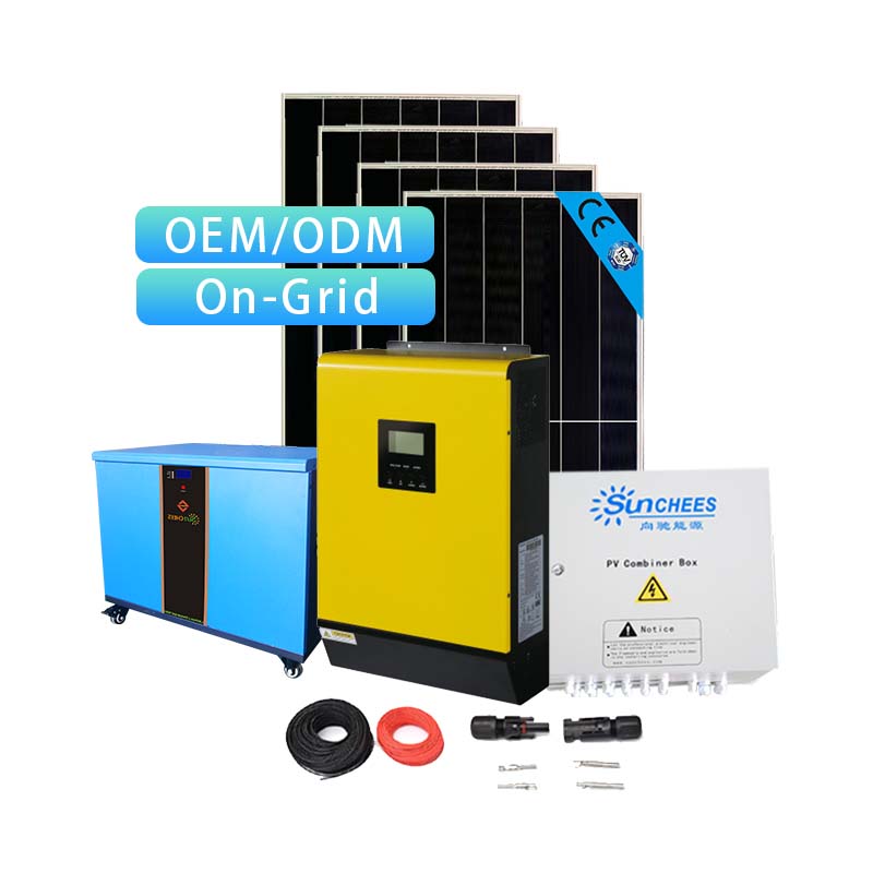 10kw Solar System On Grid Solar Panel Kit Set