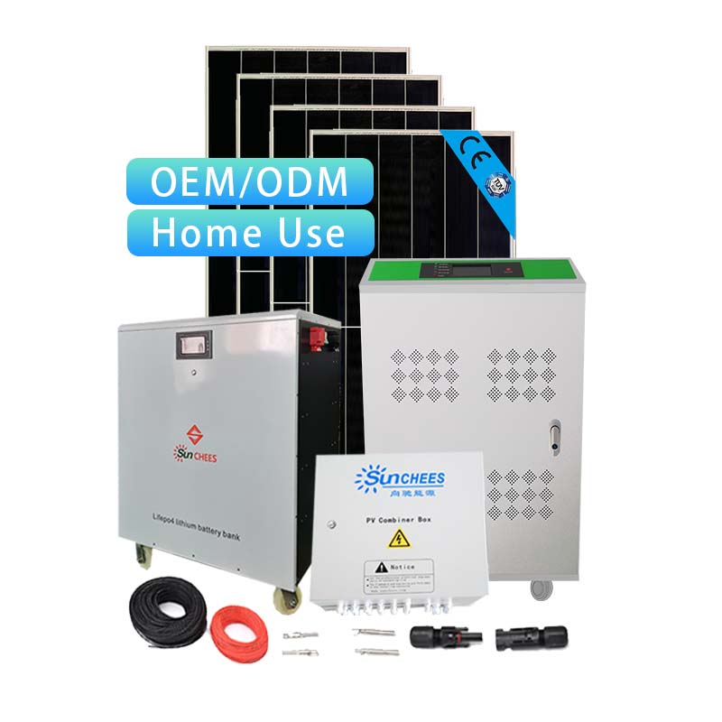 10KW Solar Power System With Lithium Battery