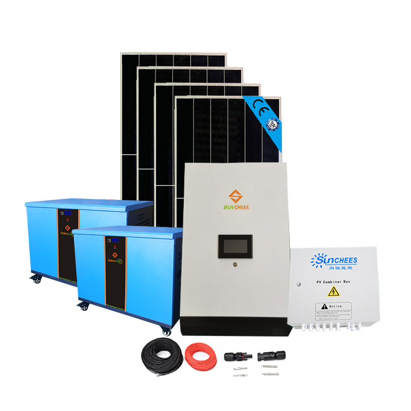 Complete Kit Solar Panel Systems For Farm