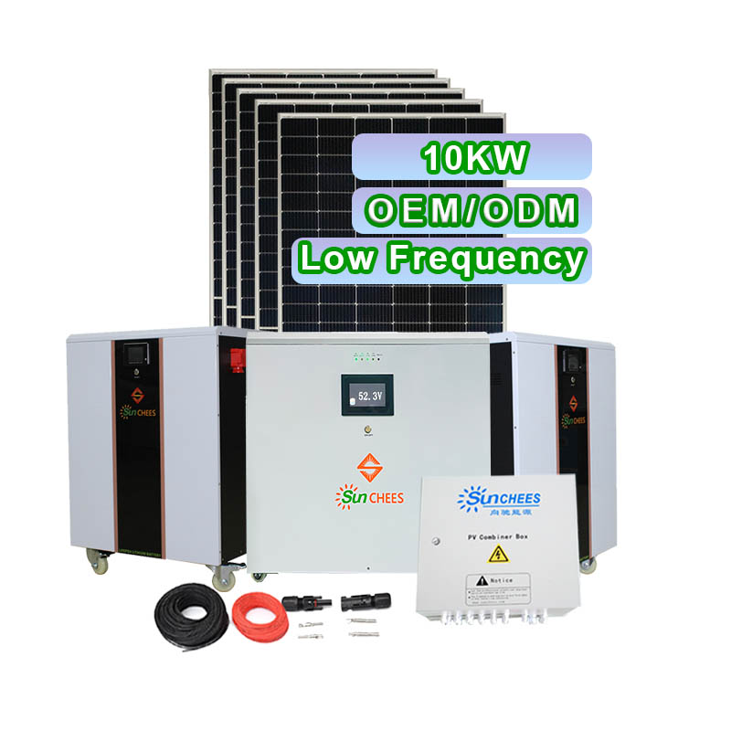 Low Frequency 10Kw Solar Power System