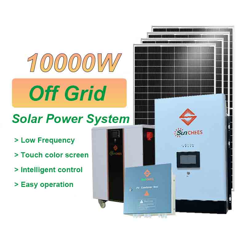 China quality solar system 10kw solar energy systems