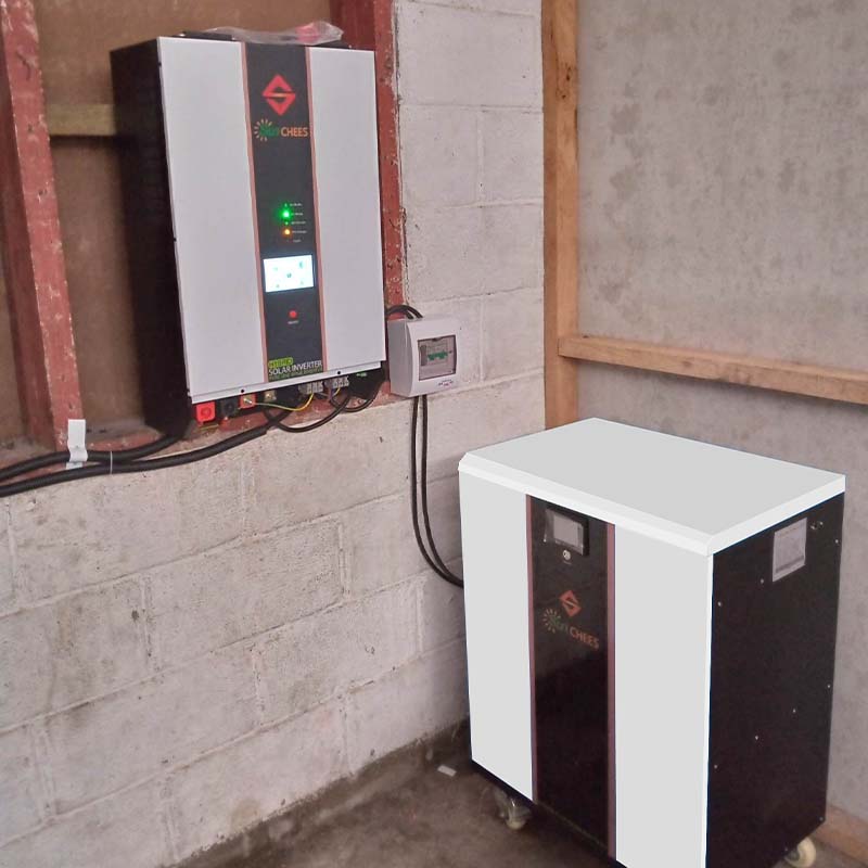 6Kw Complete Hybrid Solar Energy Storage Power Systems For Home