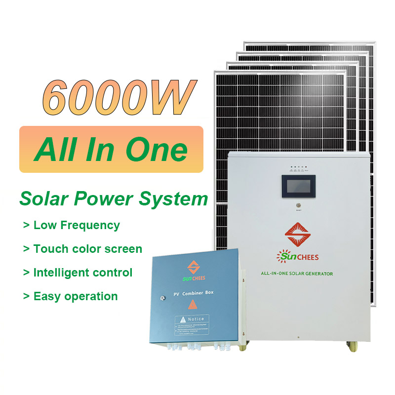 6kw All In One Solar Power System